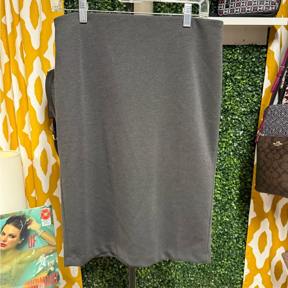 Philosophy Charcoal Pencil Skirt